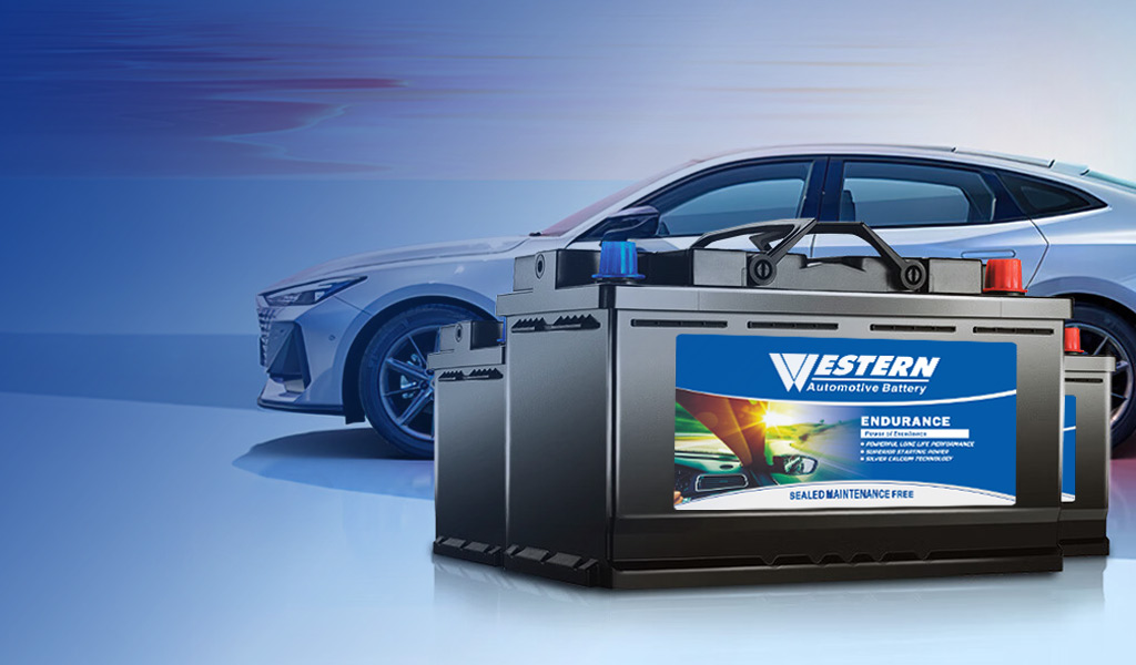 Baterías automotrices libres de mantenimiento marca WESTERN