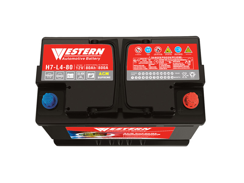 Batterie de voiture et auto AGM Start-Stop 12 V 80 Ah usine en Chine - Western Electrical.jpg