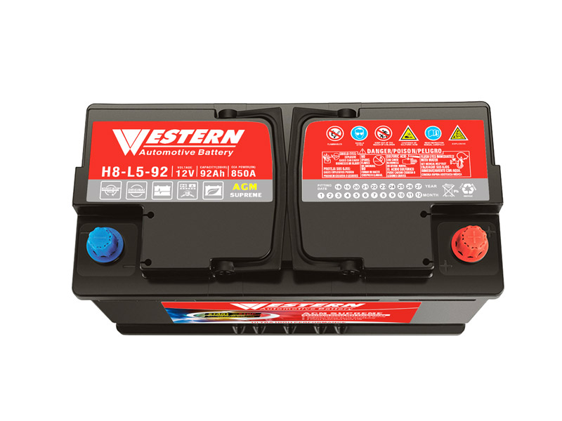 Batterie de voiture et auto AGM Start-Stop 12 V 95 Ah usine en Chine - Western Electrical.jpg