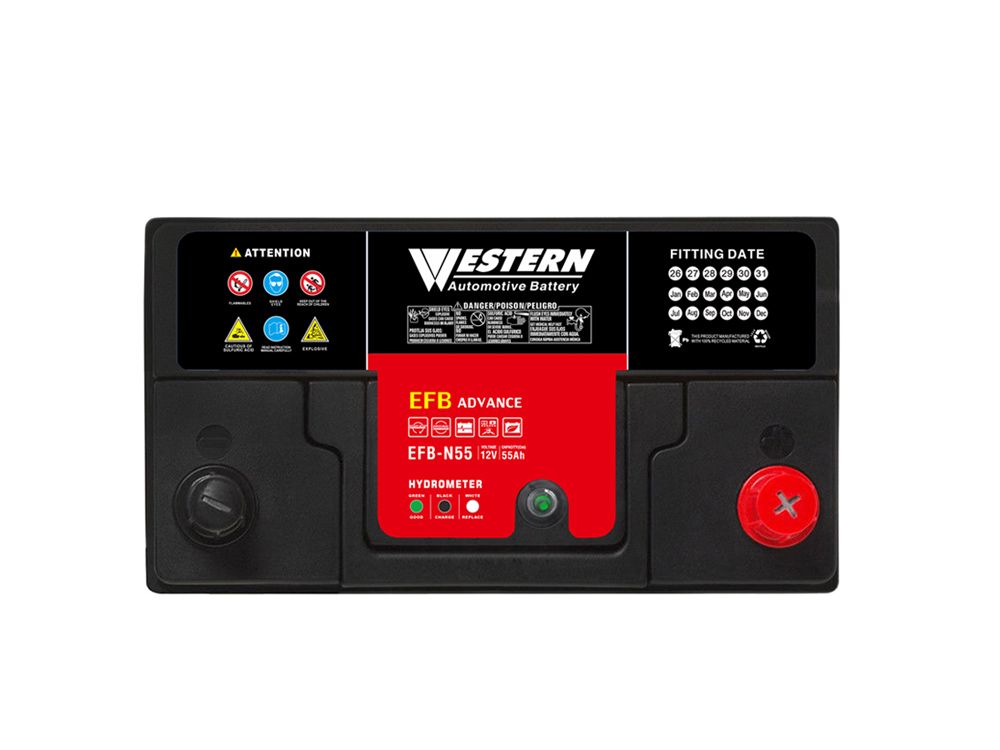 Fábrica en China y Malasia de Batería de coche EFB N55 12V 55Ah - Western Electrical.jpg
