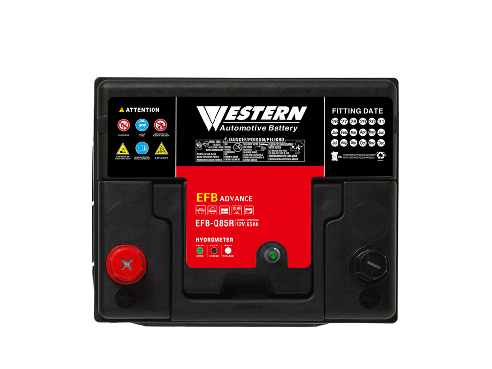 Fábrica en China y Malasia de Batería de coche EFB Q85R 12V 65Ah - Western Electrical.jpg