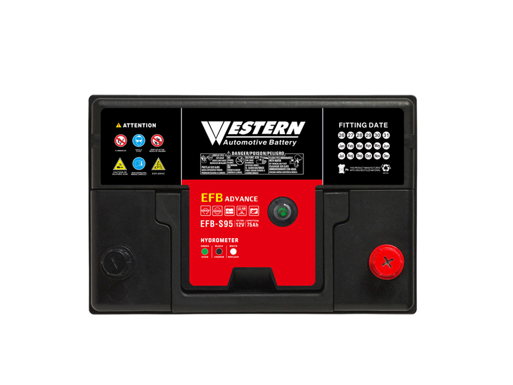 Fábrica en China y Malasia de Batería de coche EFB S95 12V 75Ah - Western Electrical.jpg