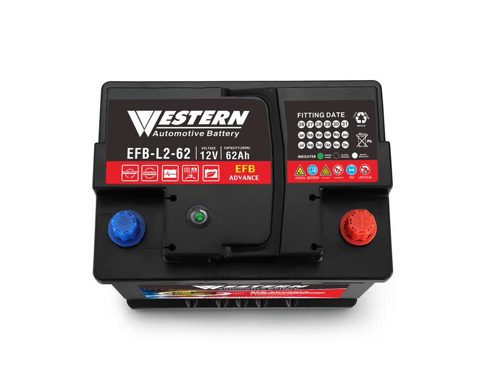 ЗаводАКБ для авто EFB L2 12V 62Ач в Китае и Малайзии - Western Electrical.jpg