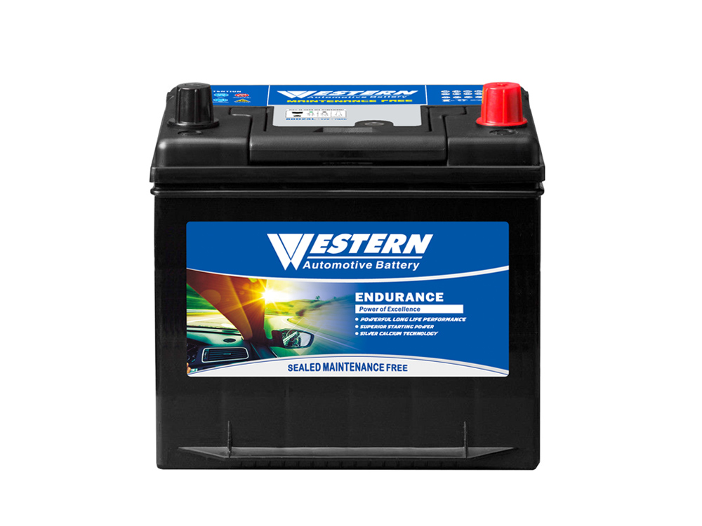 80D23L 12V 70Ah Maintenance Free MF Car Battery JIS Japanese Standard - WESTERN.jpg