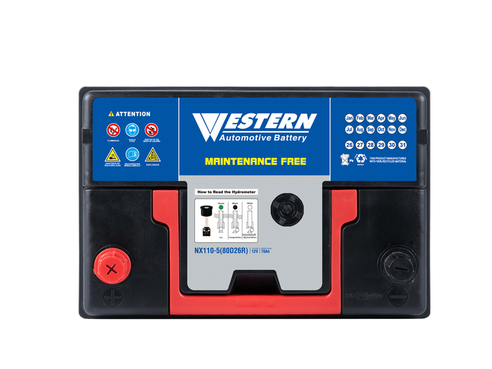 Usine de Batteries Auto et Voiture MF NX110-5(80D26R) en Chine et Malaisie - Western Electrical.jpg