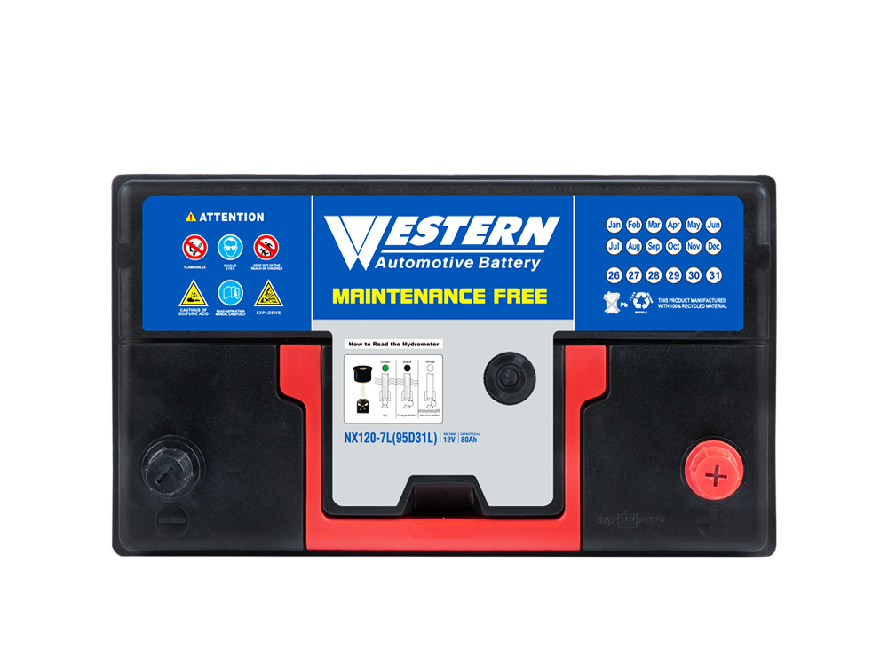 Usine de Batteries Auto et Voiture MF NX120-7L(95D31L) en Chine et Malaisie - Western Electrical.jpg