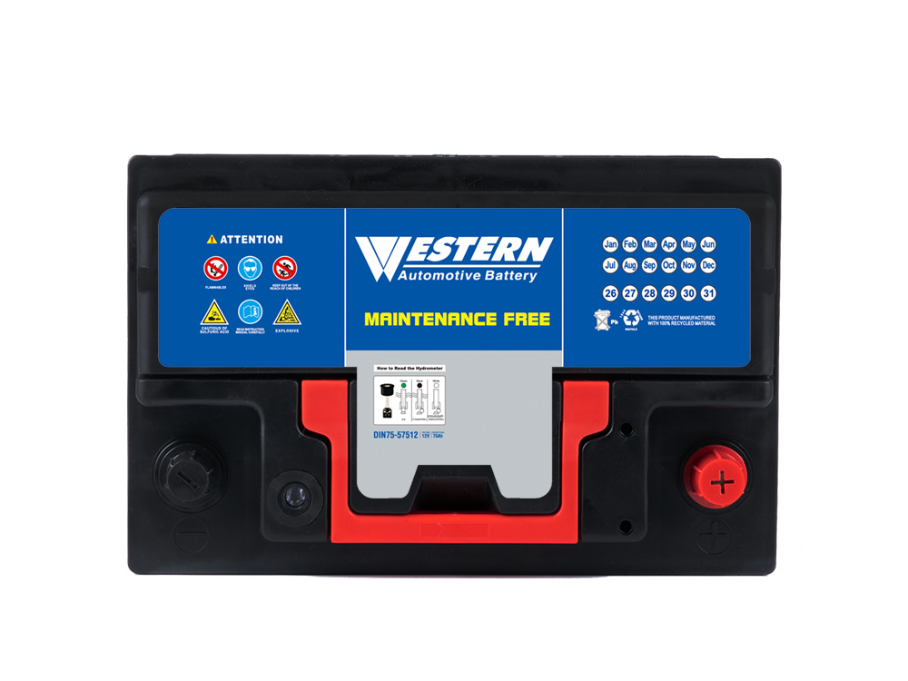 Fábrica de Baterías de Coche y Auto Western Electrical en China y Malasia - 12V 75Ah.jpg