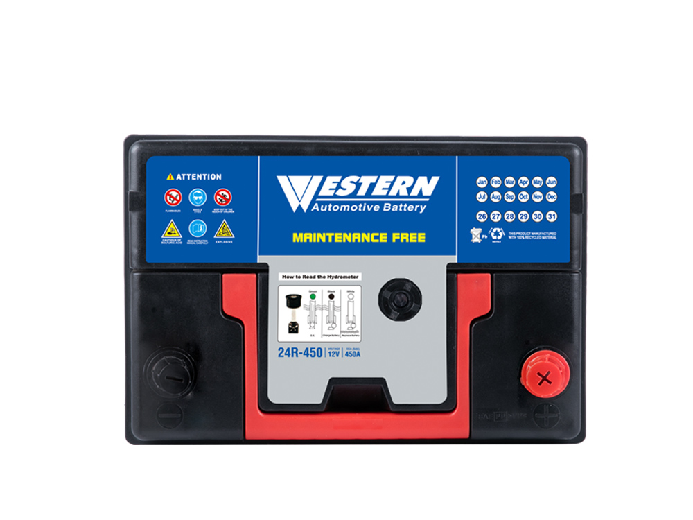 MF 24R-450 Maintenance Free Auto Car Battery Manufacturer in China & Malaysia - Western Electrical.jpg