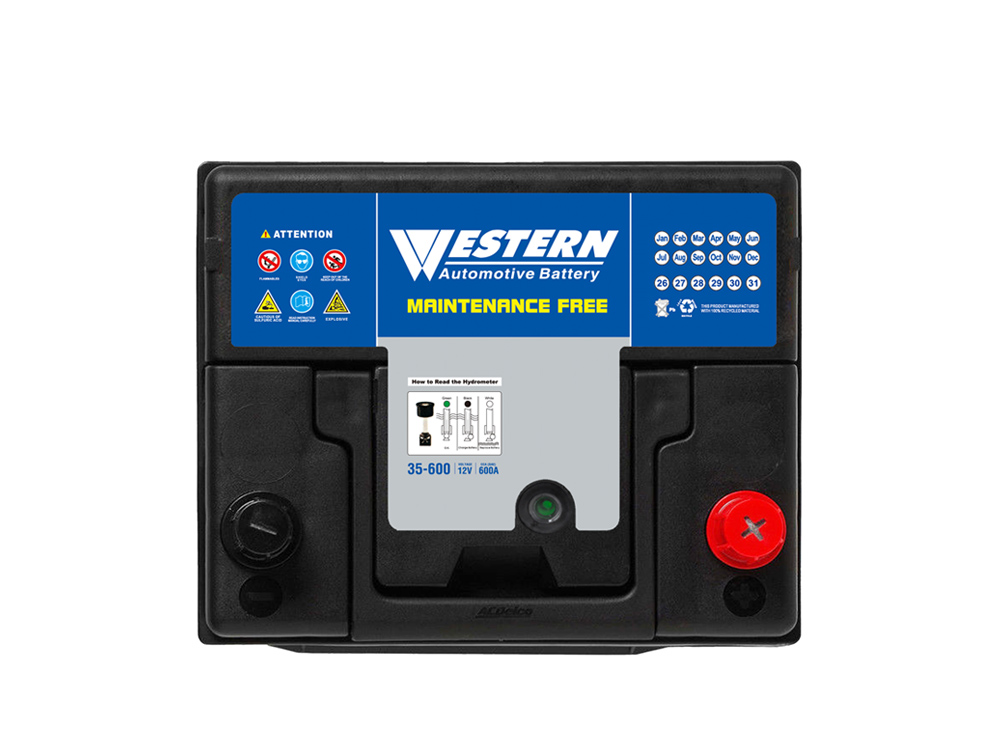 MF 35-600 Maintenance Free Auto Car Battery Manufacturer in China & Malaysia - Western Electrical.jpg