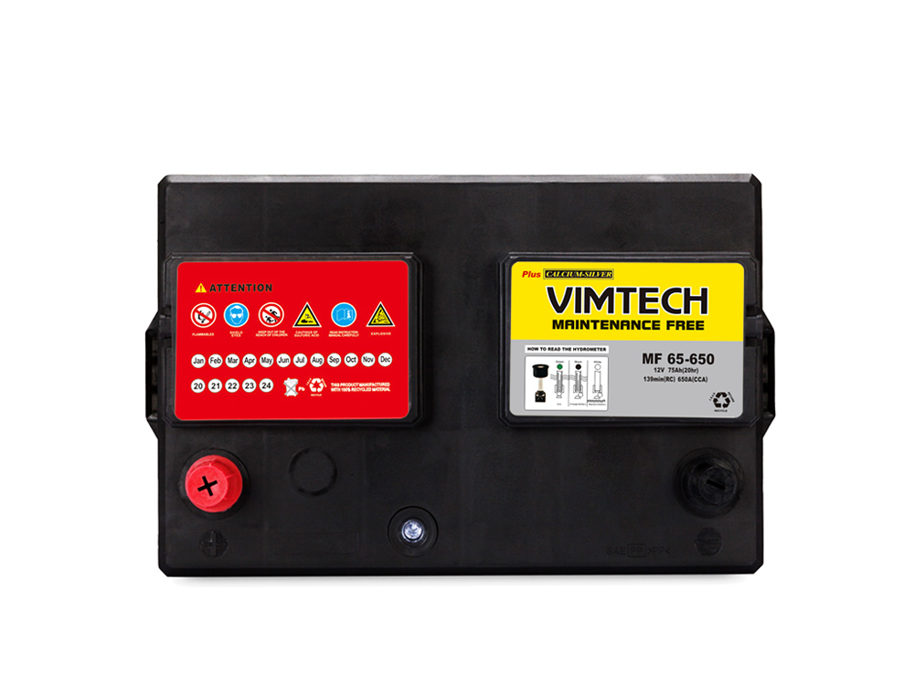 MF 65-650 Maintenance Free Auto Car Battery Manufacturer in China & Malaysia - Western Electrical.jpg