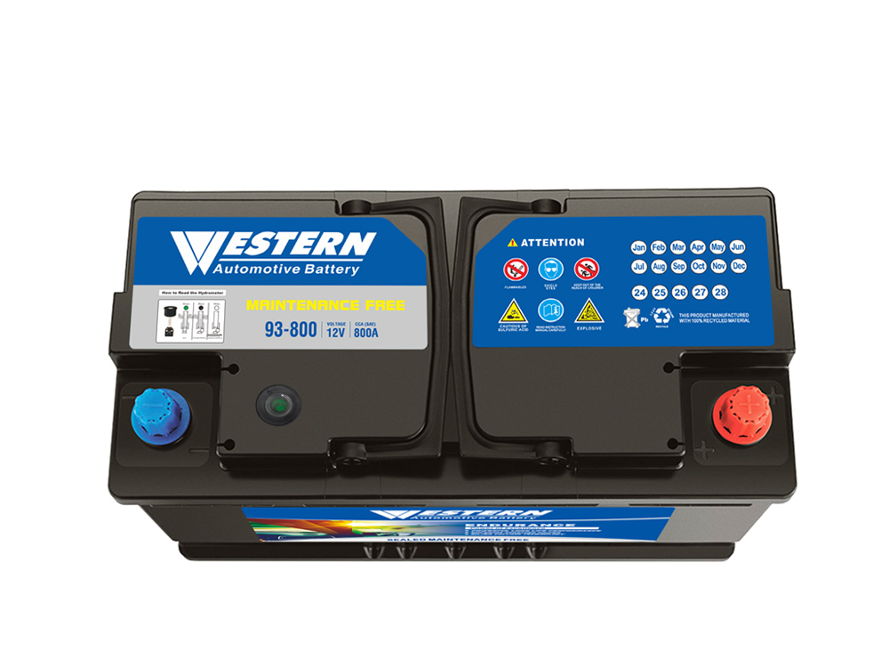 MF 93-800 Maintenance Free Auto Car Battery Manufacturer in China & Malaysia - Western Electrical.jpg