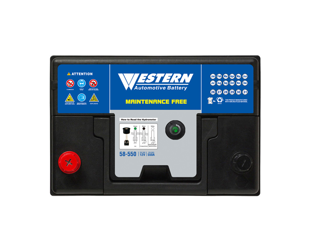 Производитель необслуживаемых АКБ для авто MF 58-550 в Китае и Малайзии - Western Electrical.jpg