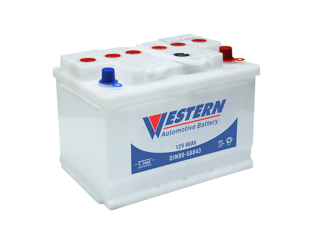 DC DIN80-58043 Dry Charged Auto Car Battery for European Germany cars.jpg