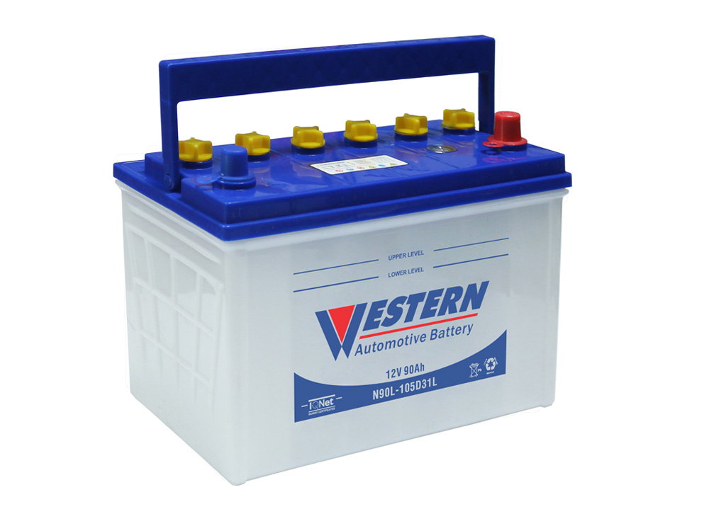 N90L-105D31L 12V 90Ah Dry Charged Car Battery JIS Japanese Standard.jpg