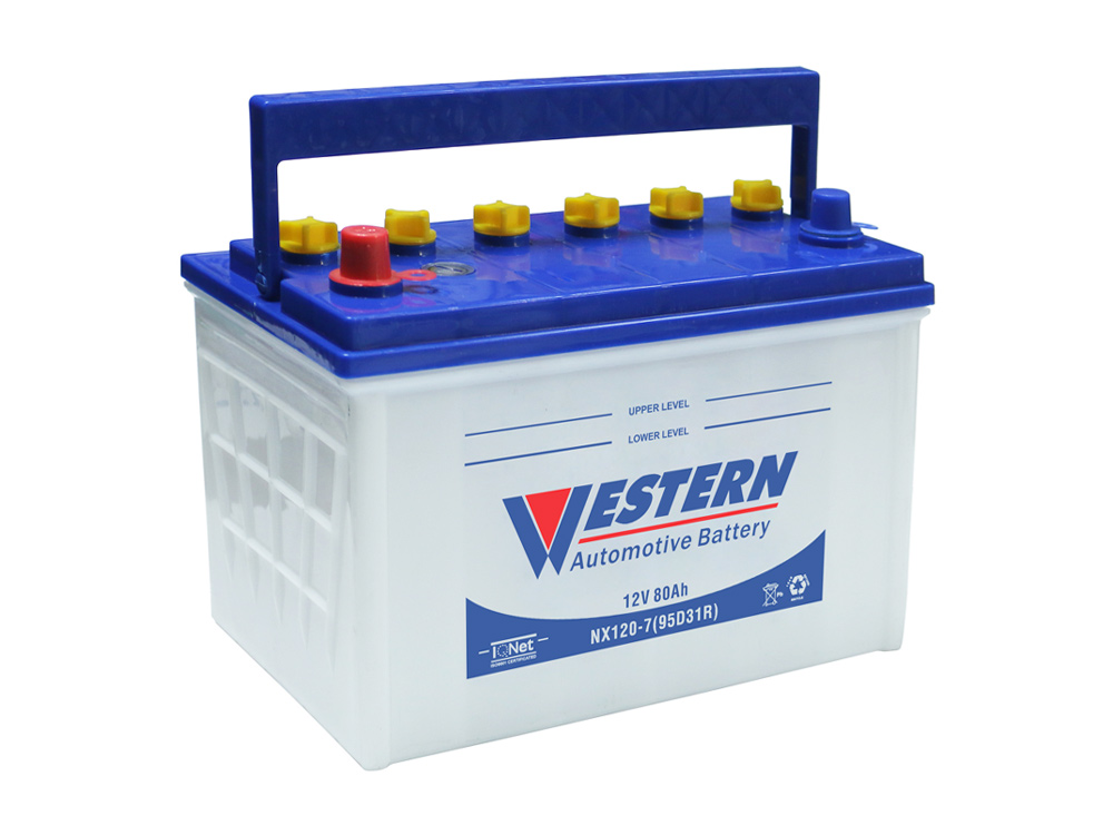 NX120-7(95D31R) 12V 80Ah Dry Charged Car Battery JIS Japanese Standard.jpg