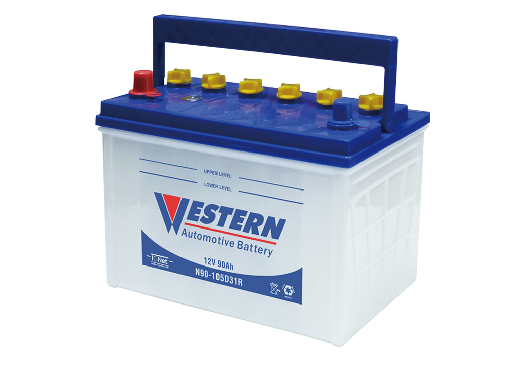 Fabricante de baterías automóvils de carga seca N90-105D31R en China - Western Electrical.jpg