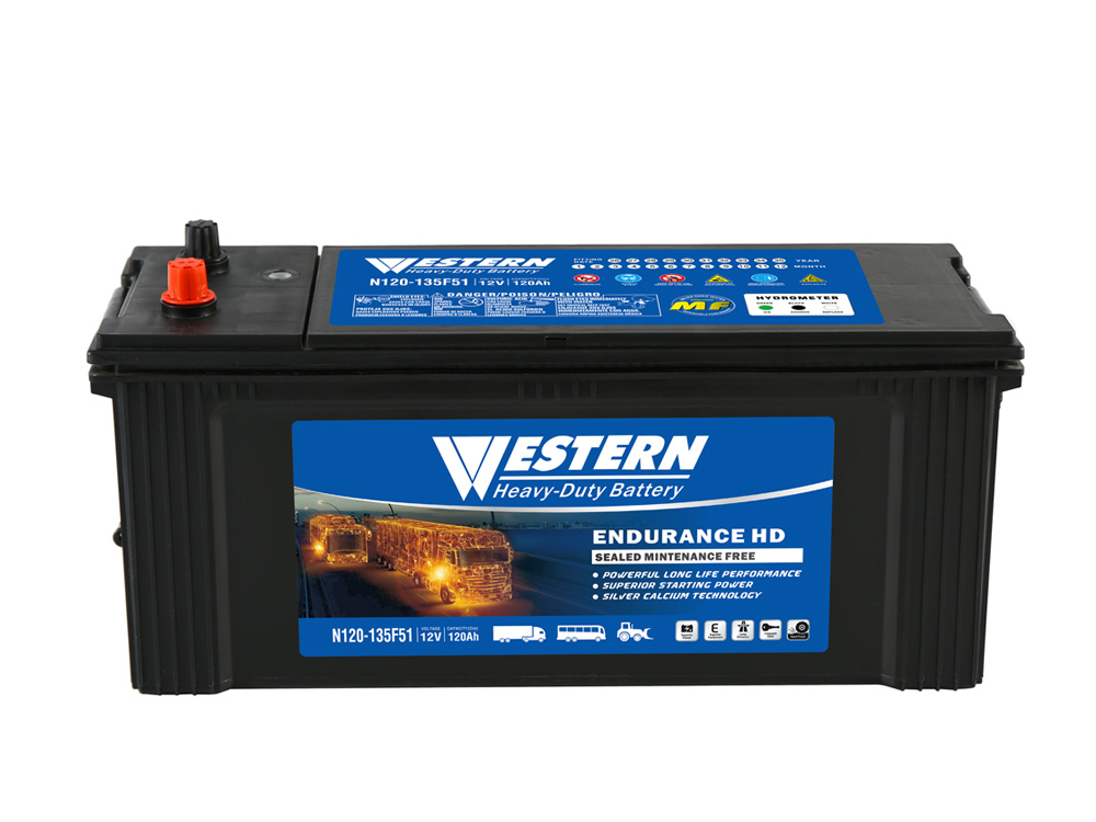 MF N120-135F51 12V 120Ah Maintenance Free Heavy Duty Truck Battery JIS Japanese Standard - WESTERN.jpg