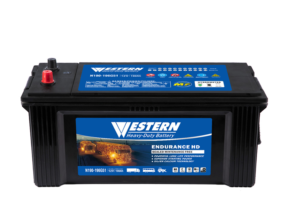 MF N190-196G51 12V 190Ah Maintenance Free Heavy Duty Truck Battery JIS Japanese Standard - WESTERN.jpg