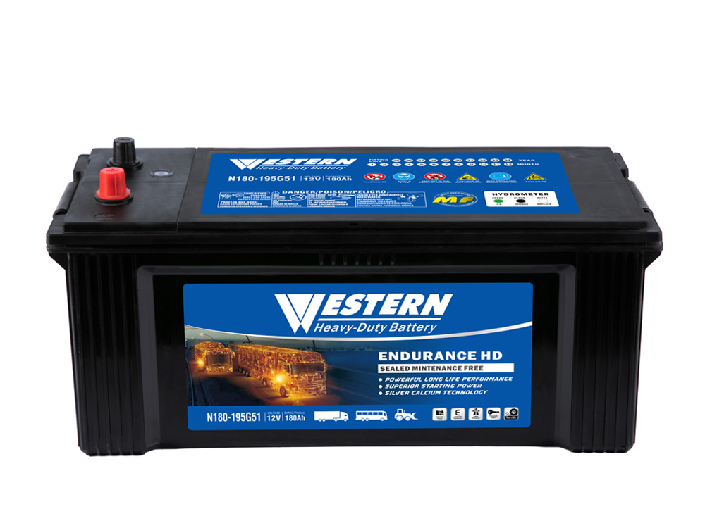 Acumulador MF N180-195G51 12V 180Ah para camiones de servicio pesado estándar japonés JIS – WESTERN.jpg