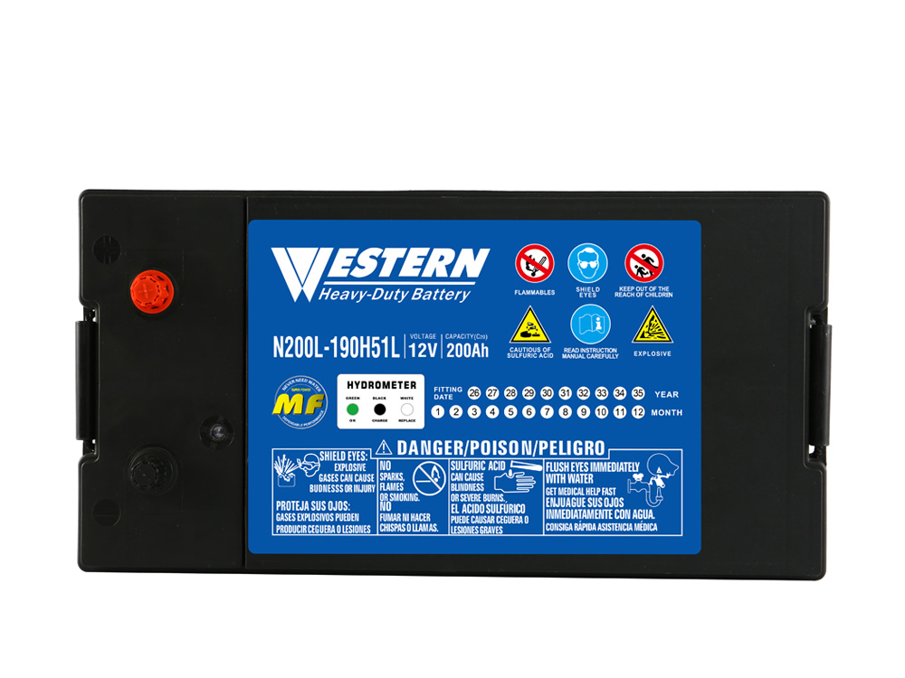 Usine de batteries camions MF HD N200L-190H51L en Chine et Malaisie - Western Electrical.jpg