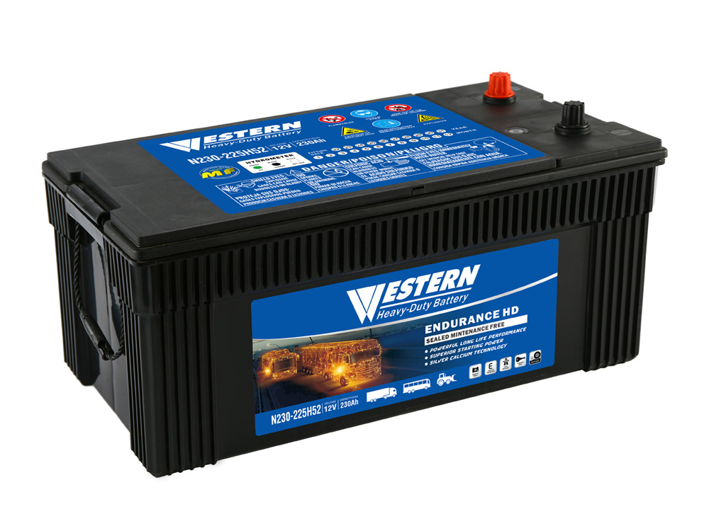 Batterie WESTERN MF N230-225H52 Sans Entretien pour camions poids lourds, bus et véhicules commerciaux.jpg