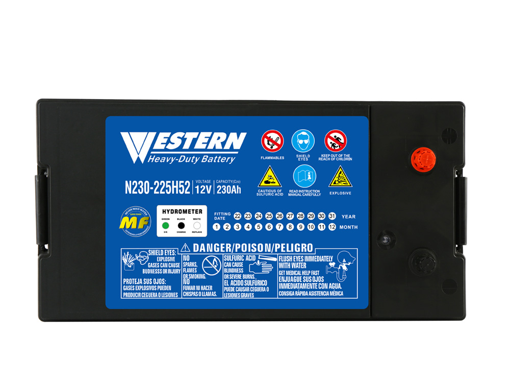 Usine de batteries camions MF HD N230-225H52 en Chine et Malaisie - Western Electrical.jpg