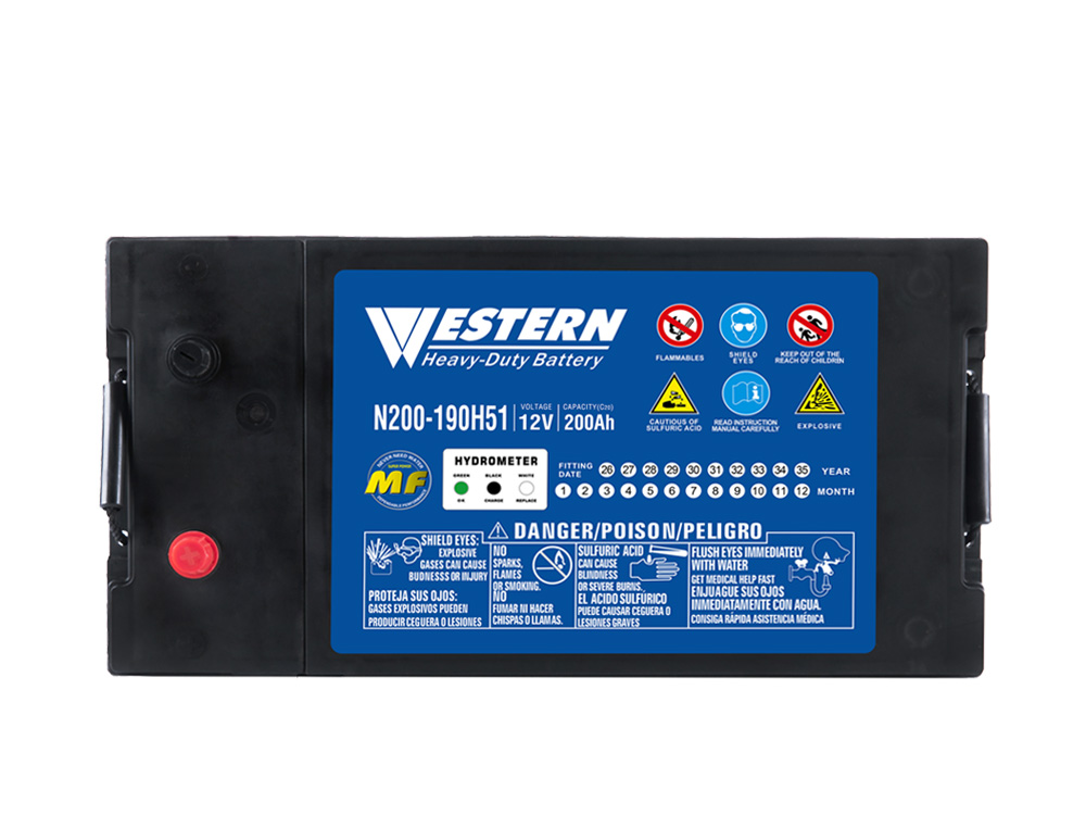 Завод необслуживаемых АКБ серии MF HD N200-190H51 в Китае и Малайзии - Western Electrical.jpg