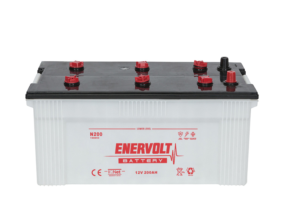 ENERVOLT N200-190H52 12V 200Ah Dry Charged Truck Battery JIS Japanese Standard.jpg