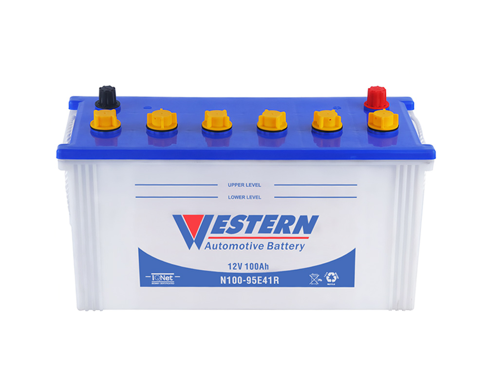 Batería N100-95E41R 12V 100Ah de carga seca para camiones estándar japonés JIS.jpg