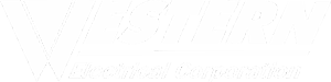 Western Electrical auto battery site logo-White